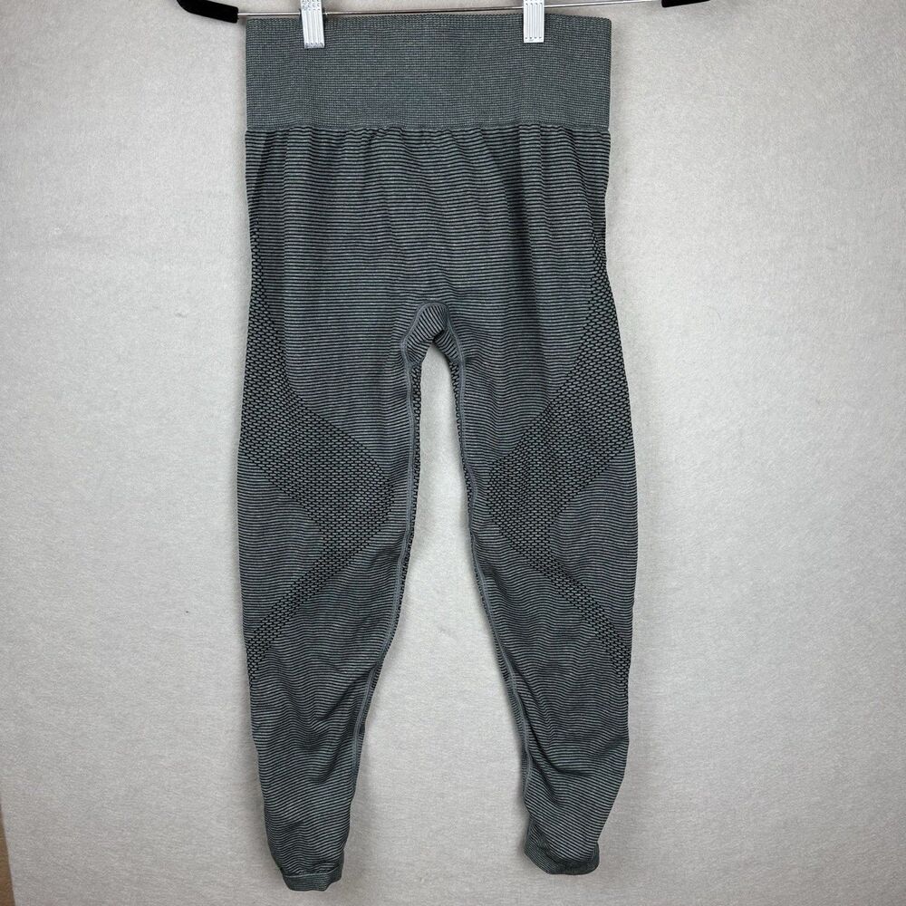 Gymshark Womens Vital Rise Seamless Leggings Sz Small? Dark‎ Green  Pull On